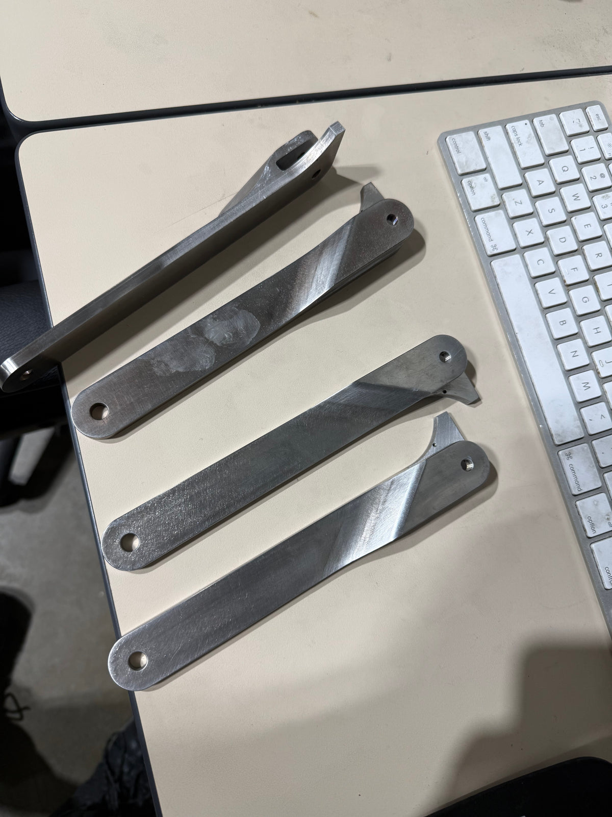 Nose Gear Links for Lancair Legacy and IV CNC billet Stainless Steel