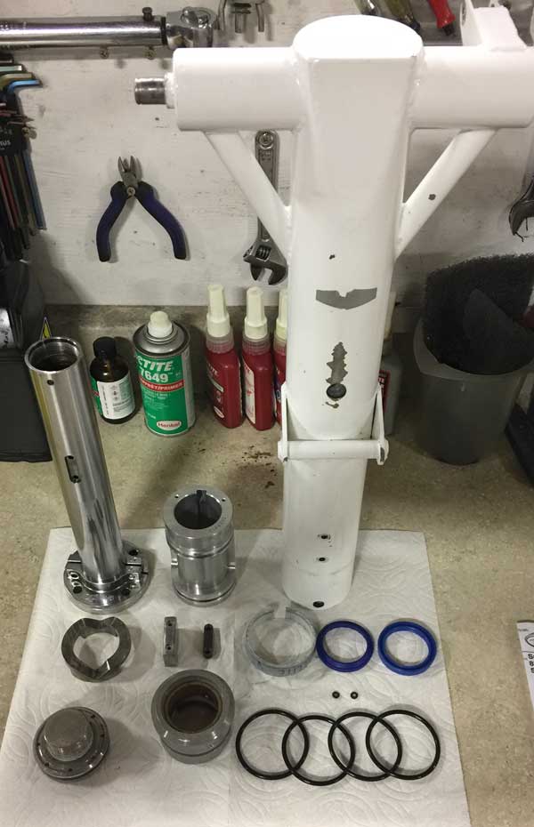 Expedited Rebuild Esco Nose Gear Strut Service