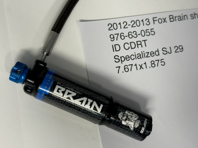 NOS Specialized Brain Shock.  p/n 976-63-055 2012-2013 Tune ID CDRT 7.671" x 1.875
