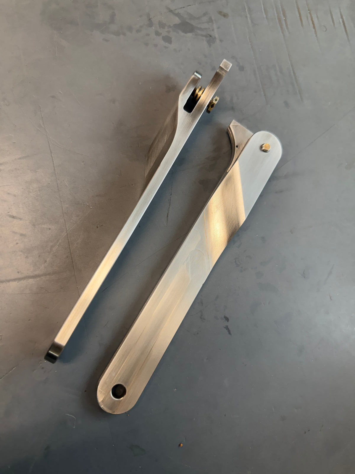 Nose Gear Links for Lancair Legacy and IV CNC billet Stainless Steel