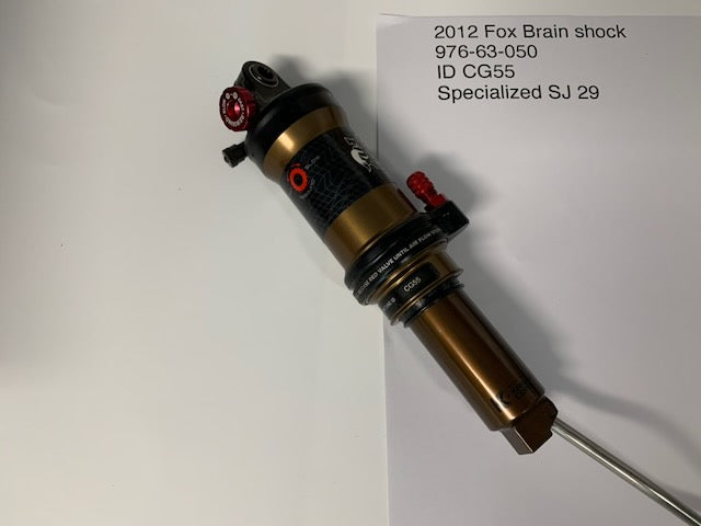 NOS Specialized Brain Shock.  p/n 976-63-050 2012 SJ 29 Tune ID CG55