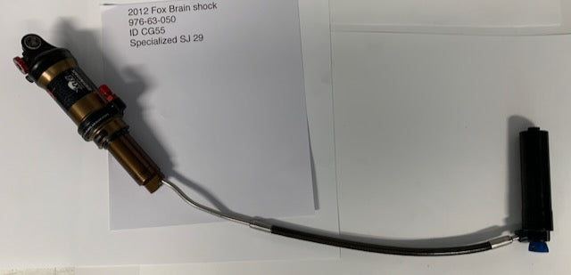 NOS Specialized Brain Shock.  p/n 976-63-050 2012 SJ 29 Tune ID CG55