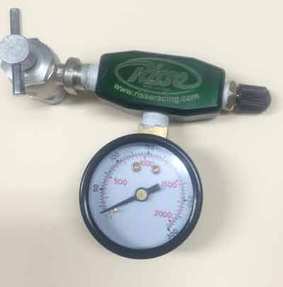 No leak nitrogen gauge manifold