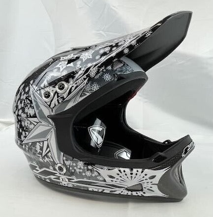 T.H.E Frost Helmet Carbon BMX Mountain Biking Extra Visor